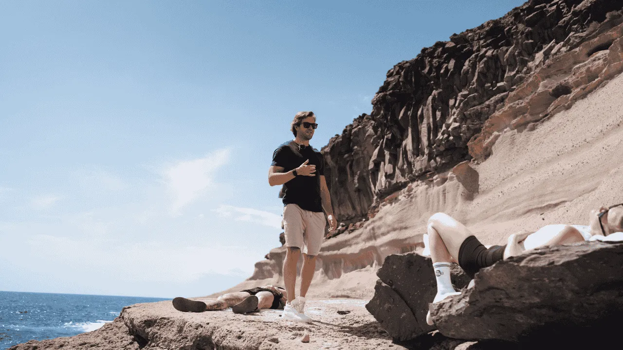 Fabian Ries auf Teneriffa