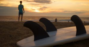 surfen welle glueck